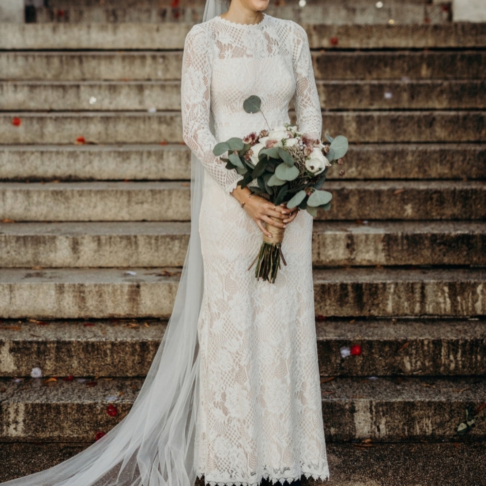 BHLDN Tadashi Shoji Tenley Gown
